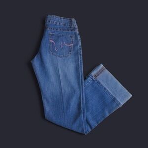 U.S. Polo Assn. Medium Blue Wash Low Rise Jeans